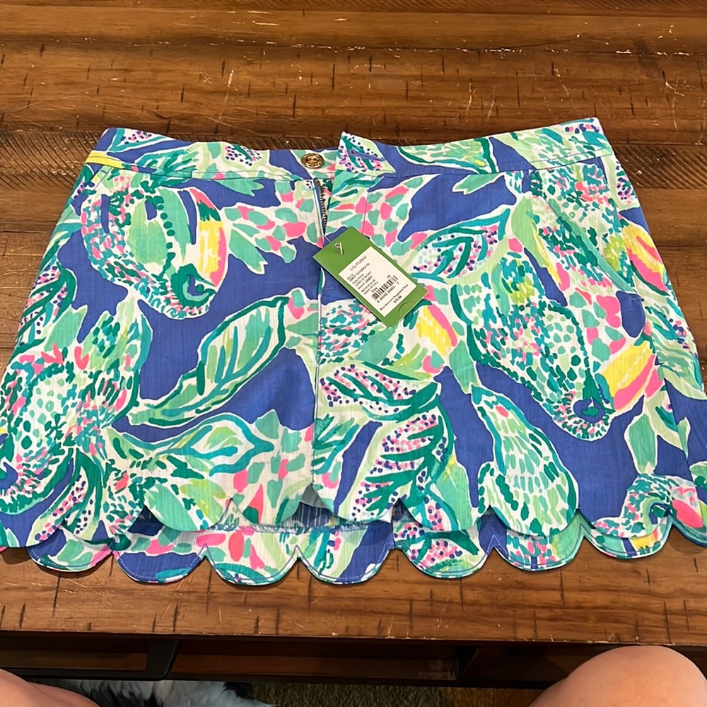 Lilly Pulitzer size 10 Beacon Blue wake up call size 10 new with tags